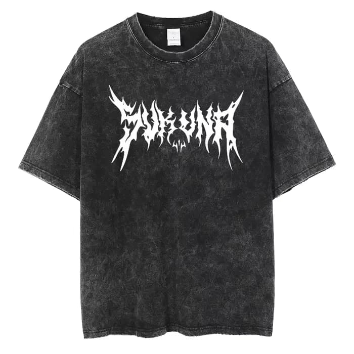 Anime Berserk Logo graphique imprimé t-shirt hommes femmes Vintage Manga T-shirts lavé coton