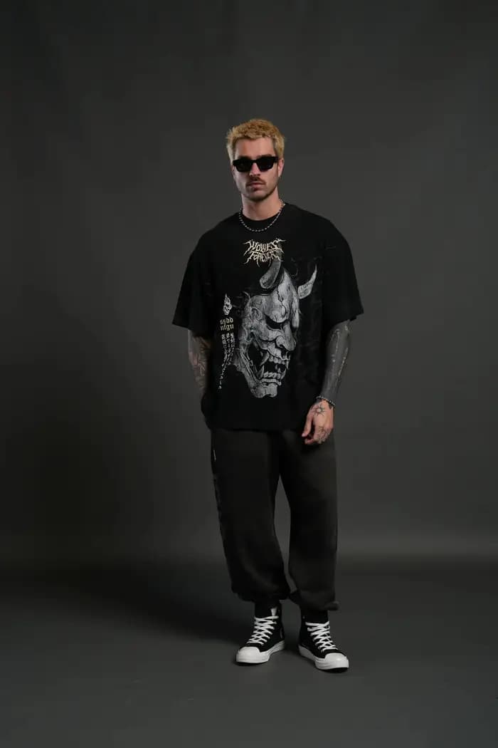 T-shirt d'entraînement surdimensionné pour homme