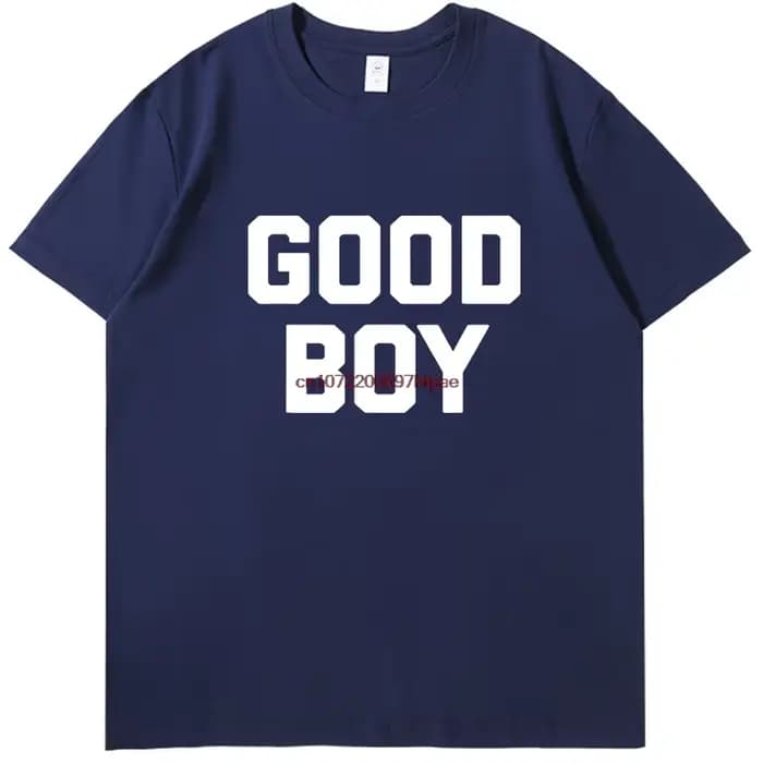Good Boy T-shirts à manches courtes de haute qualité T-Shirt graphique imprimé été nouveau dans les hauts