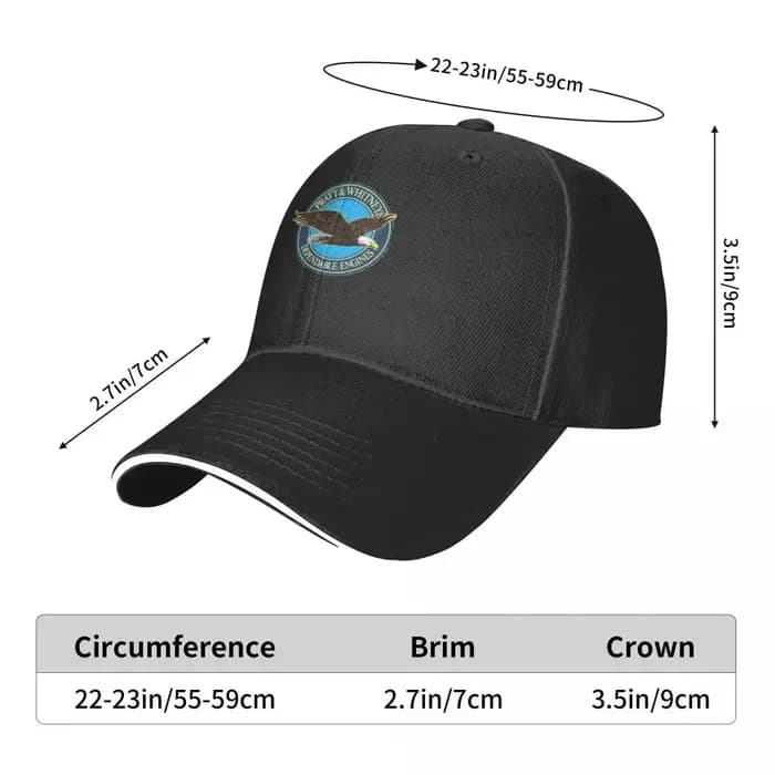 Casquette de baseball Pratt Whitney, style streetwear, avec motif cheval, pour hommes et femmes