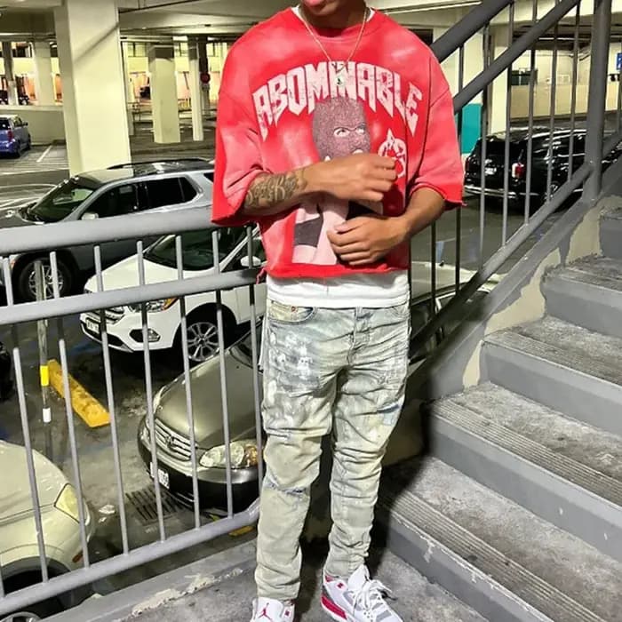 2025 été américain High Street rétro gravé imprimé coton à manches courtes T-shirt hommes gothique Harajuku mode Top