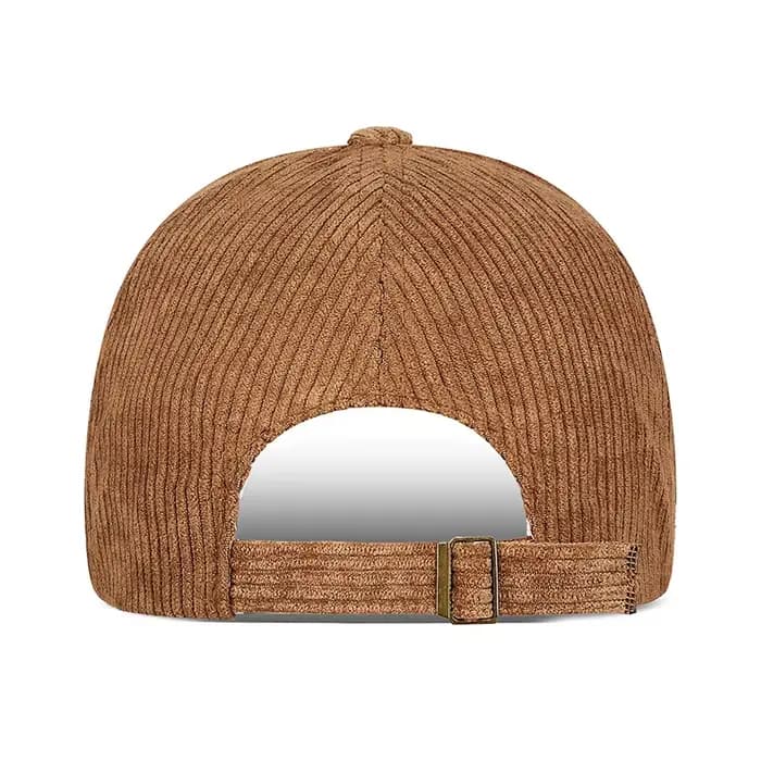 Casquette de baseball en velours côtelé canard jaune mignon broderie unisexe vintage chapeau de relance camping en plein air mode cadeau streetwear quotidien C