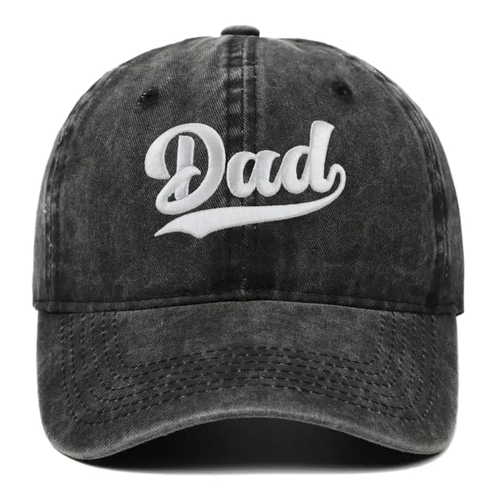 1 casquette de baseball tendance avec broderie DAD MOM