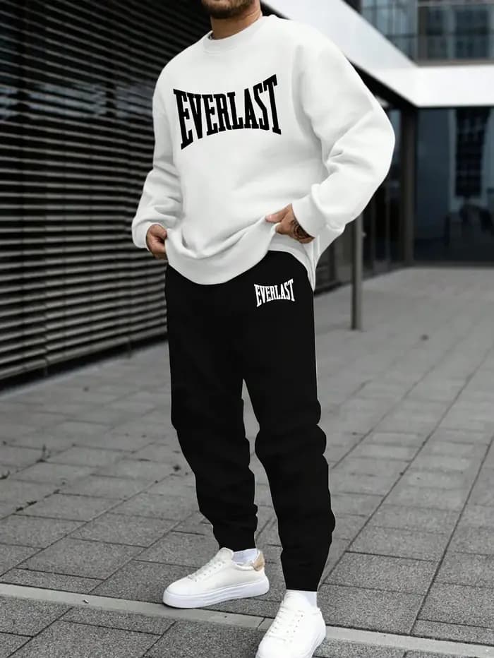 Jogging hommes survêtement imprimé sweat pantalons