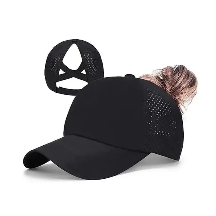 Casquette de baseball en maille pour femmes, respirante, à séchage rapide, couleur unie, protection UV, pour les loisirs en plein air en été
