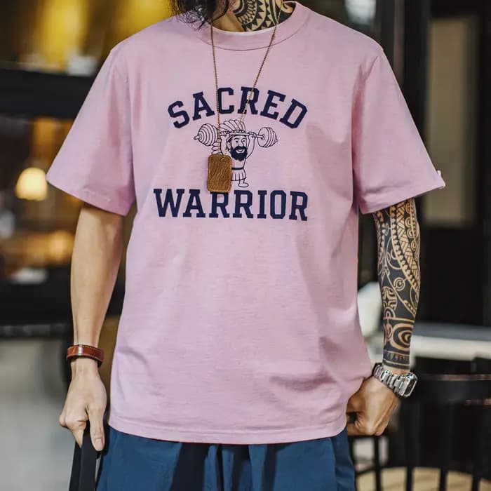 T-shirt d'été Maden pour homme, style Amekaji, coupe oversize, décontracté, workwear, cargo, classiq