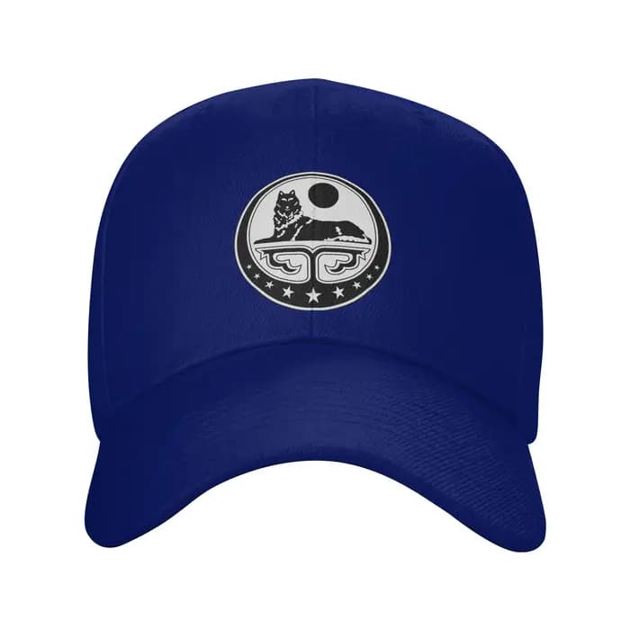 Casquette de baseball avec armoiries de la Tchétchénie, casquette de camionneur tendance pour hommes et femmes, design respirant, casquette snapback pour l'extérieur et la salle de sport, cadeau