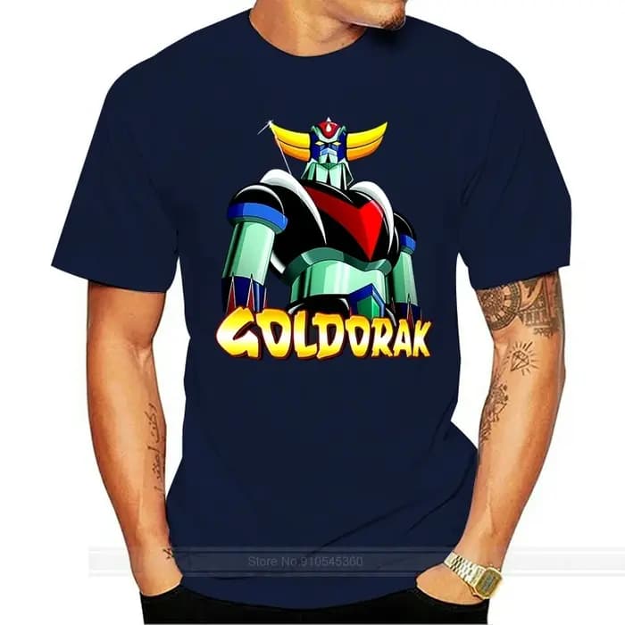 T-shirt Manga Goldorak V3 Ufo Robo Grendizer 1975 (noir) toutes tailles