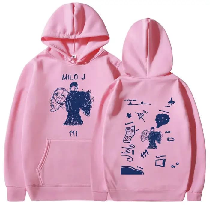Rappeur Milo J 111 Album Merch sweat à capuche pour homme femmes vêtements Harajuku Hip Hop sweats Vintage à manches longues pulls Streetwear