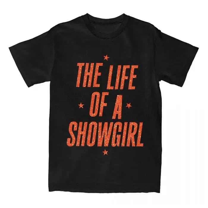 La vie d'une Showgirl Album T-shirt coton à manches courtes femmes t-shirts décontracté