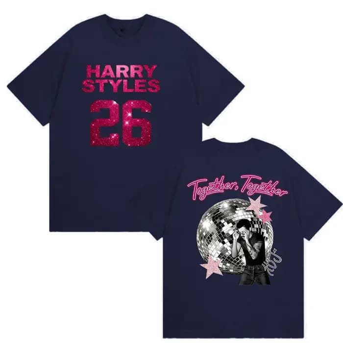 T-shirt graphique Harry Styles Together Album 2026 pour hommes et femmes