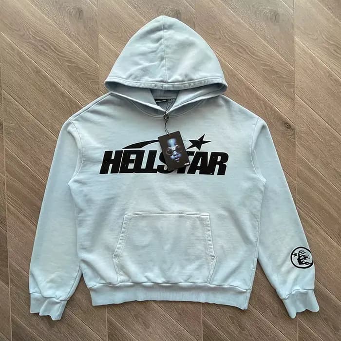 HS Fire Sky Sweat à capuche bleu Lavage Pull à capuche pour l'industrie lourde