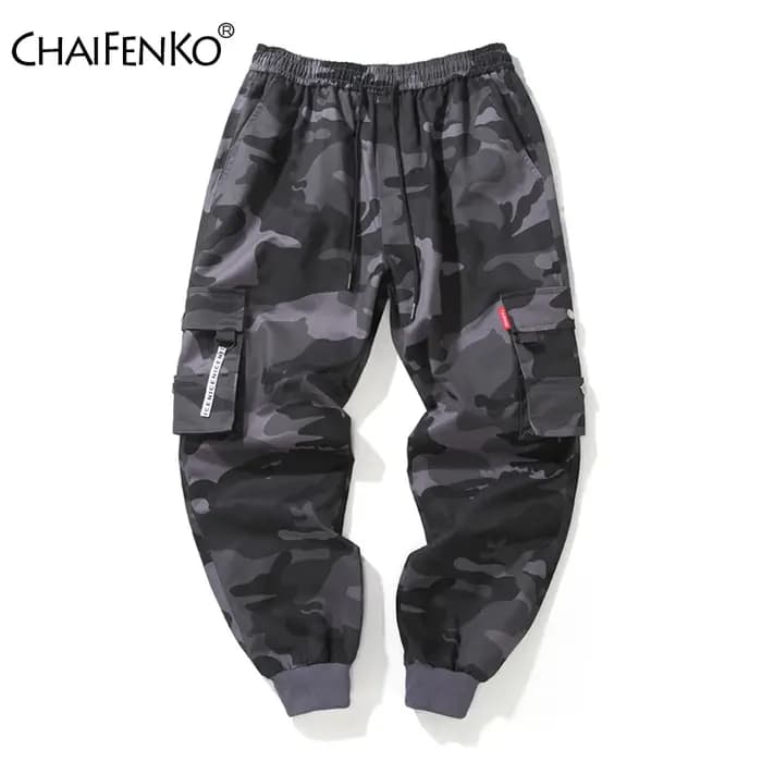 CHAIFENKO marque hommes Joggers pantalon Camouflage Cargo