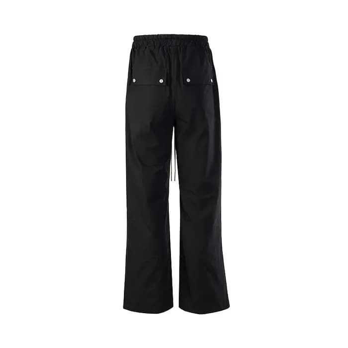Owen Seak Pantalon sarouel cargo décontracté pour homme Baggy Vêtements gothiques High Street