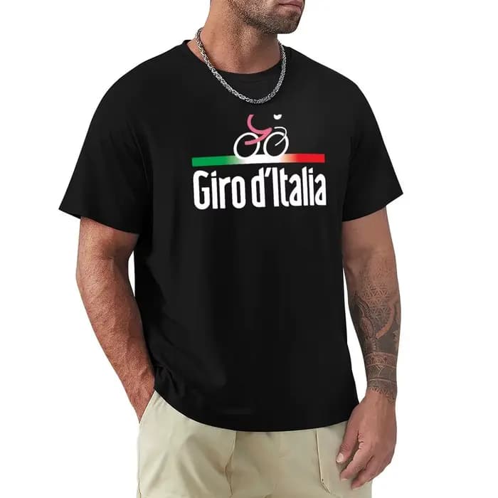 T-Shirt à Manches Courtes et Col Ras du Cou pour Homme