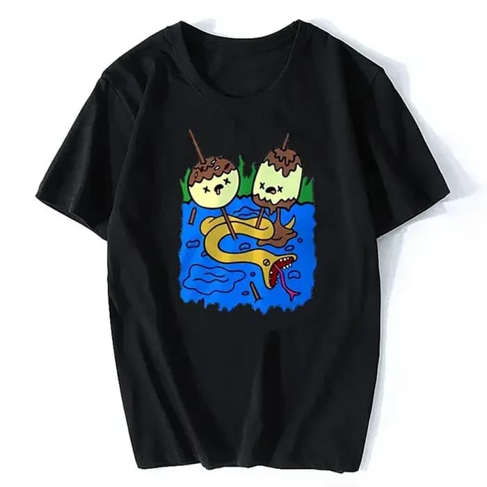 Rock à mâcher princesse décontracté femmes drôle T-Shirt fille Harajuku 90S
