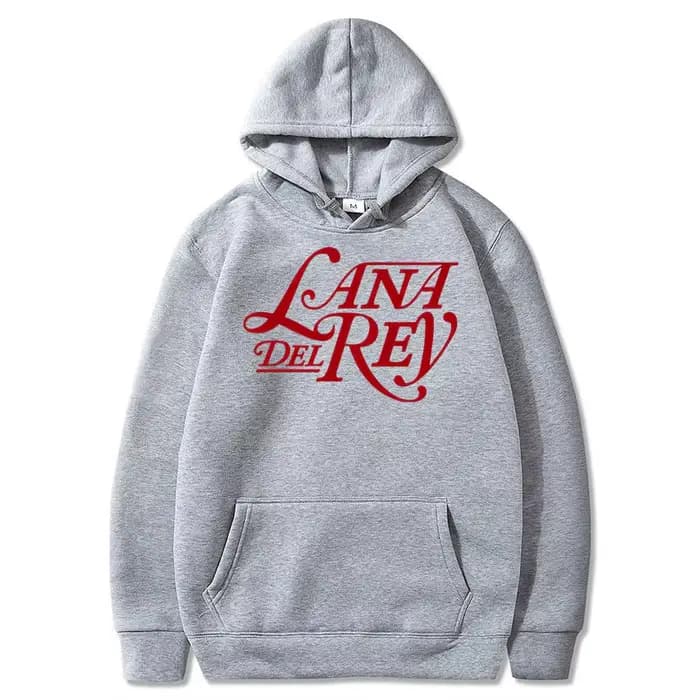 Lana Del Rey Logo sweat à capuche léger hommes mode à manches longues sweats femmes décontracté Harajuku Streetwear