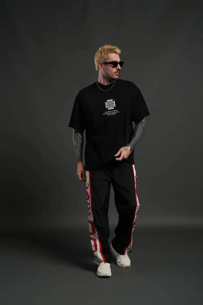 T-shirt d'entraînement surdimensionné pour homme