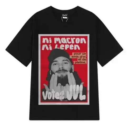 T-shirts graphiques JUL du rappeur français