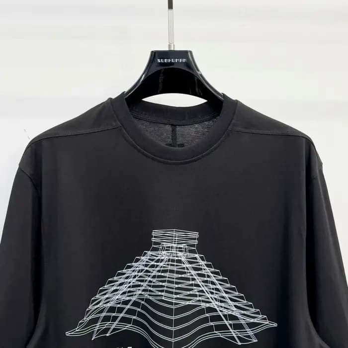 T-shirt Homme Oversize Décontracté Owen Seak 100% Coton Gothique Vêtements