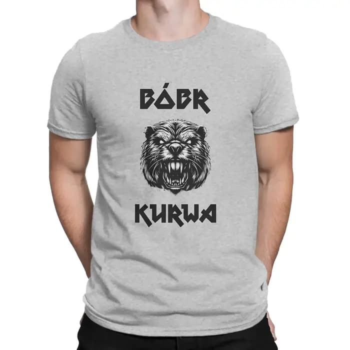 T-shirt Bober à manches courtes et col rond pour hommes