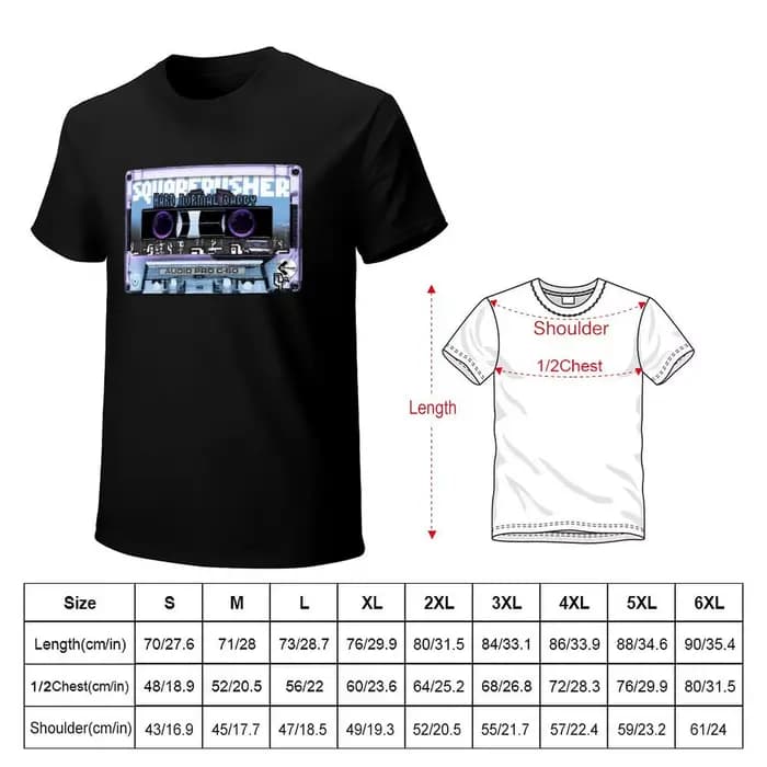 T-shirt Squarepusher Beep Street Cassette en tissu résistant