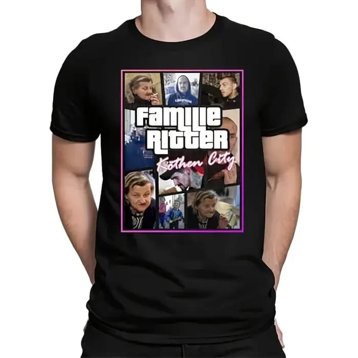 T-shirt Karin Norman Koethen City Knight pour hommes