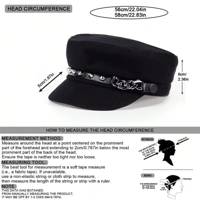 1pc Casquette en dentelle marine pour femme, Béret tendance de style urbain, Casquette plate décontractée pour l'extérieur, Idéale pour les voyages d'automne/hiver et les fêtes sur la plage