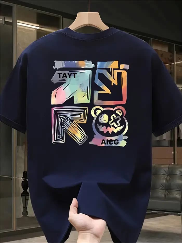 T-shirt pour homme 100% coton