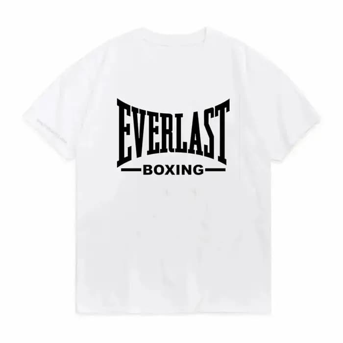 EVERLAST BOXING Logo T-shirt et col rond femme imprimé été