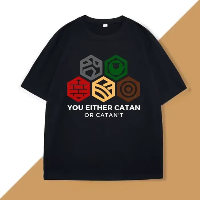 T-shirt à manches courtes en coton pur à motif de dessin animé pour hommes et femmes
