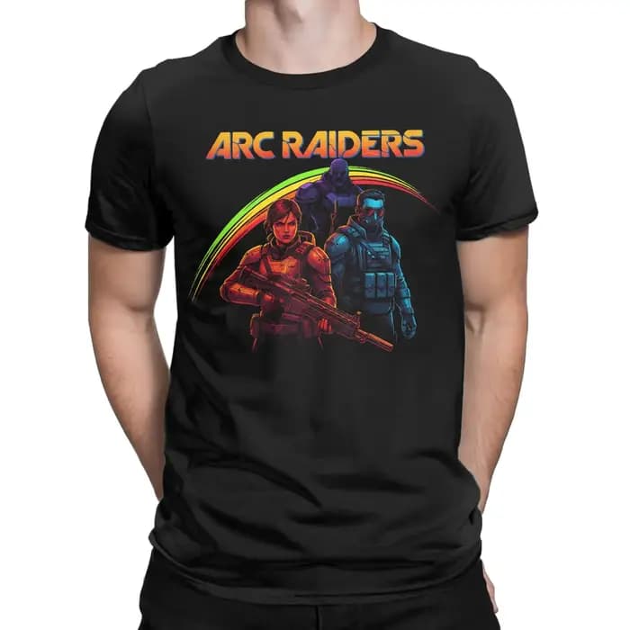 Shoot Game Arc Raiders t-shirts pour hommes femmes coton nouveauté T-Shirt col rond