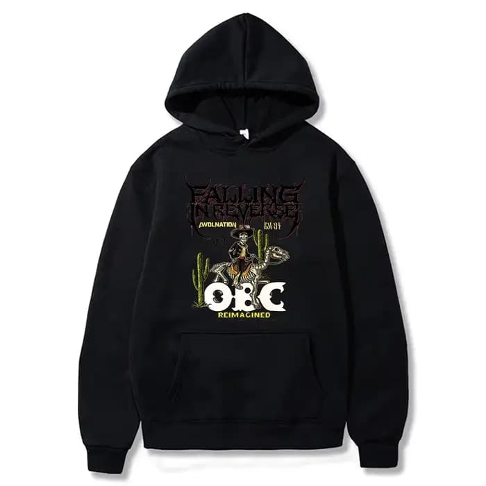 Sweat à capuche imprimé graphique réimaginé OBC pour femmes et hommes, vêtements à capuche, pull déc