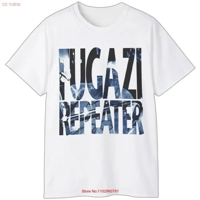 T-shirt rétro Fugazi Repeater S 5XL vintage délavé homme