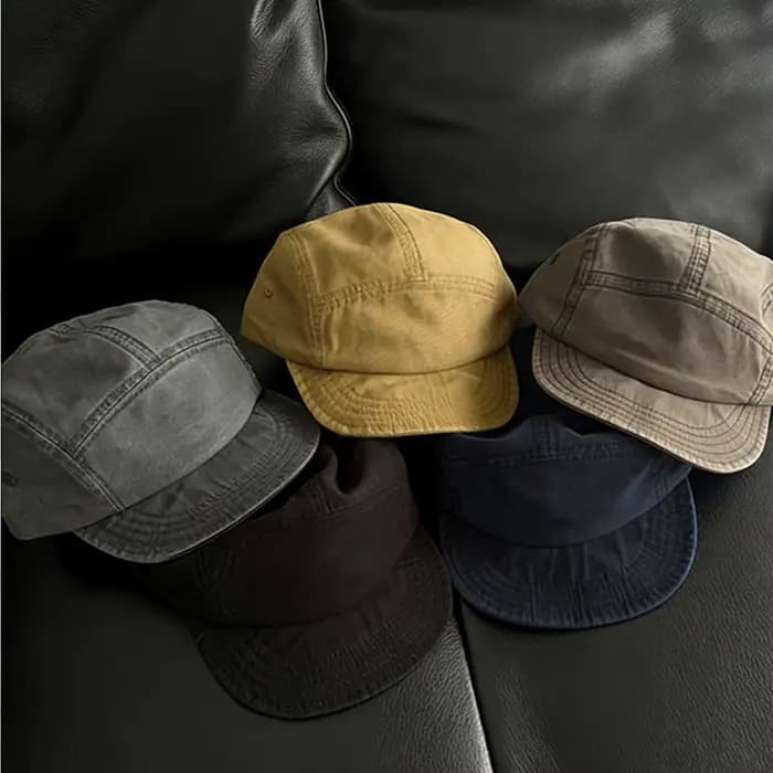 Casquette de baseball à cinq panneaux
