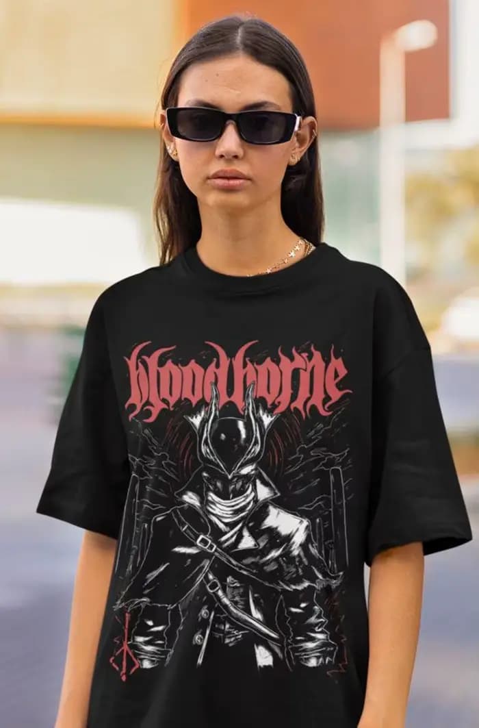 T-shirt de jeu unisexe Bloodborne Lady Maria of the Astral Clocktower