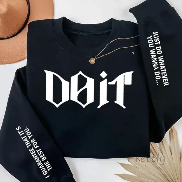 Do It col rond sweat femmes hommes rose Kpop Fan Merch SKZ sweats pull à manches longues