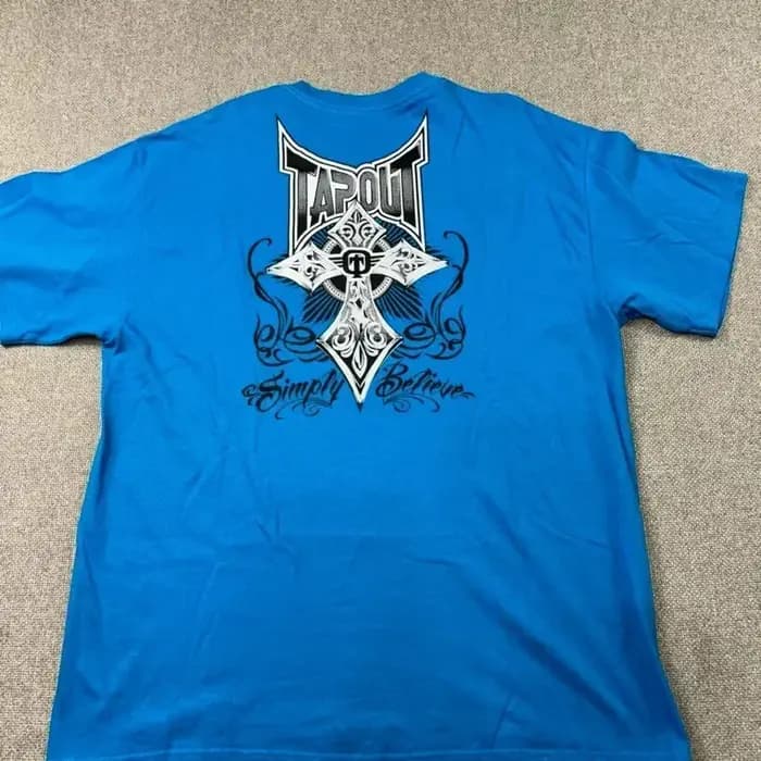 Tapout nouveaux hommes vêtements haute rue Hip Hop à manches courtes t-shirt Couple rue marque ample et polyvalent beaux hauts ronds