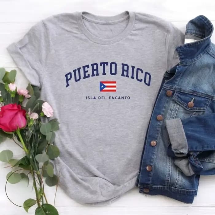T-shirt graphique Isla Del Encanto Porto Rico pour hommes et femmes