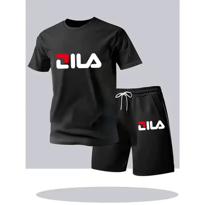 Ensemble T-shirt et short de sport décontracté pour homme