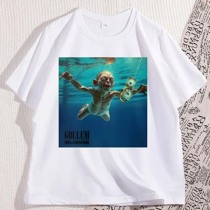 Gollum coton à manches courtes T-Shirt décontracté