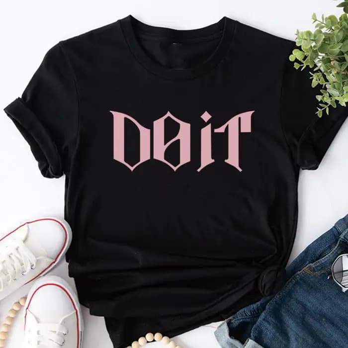 T-shirt K-pop 2026 SKZ It Tape Do It, T-shirt DO IT, T-shirts K-pop, Hauts Harajuku, Streetwear, Hau