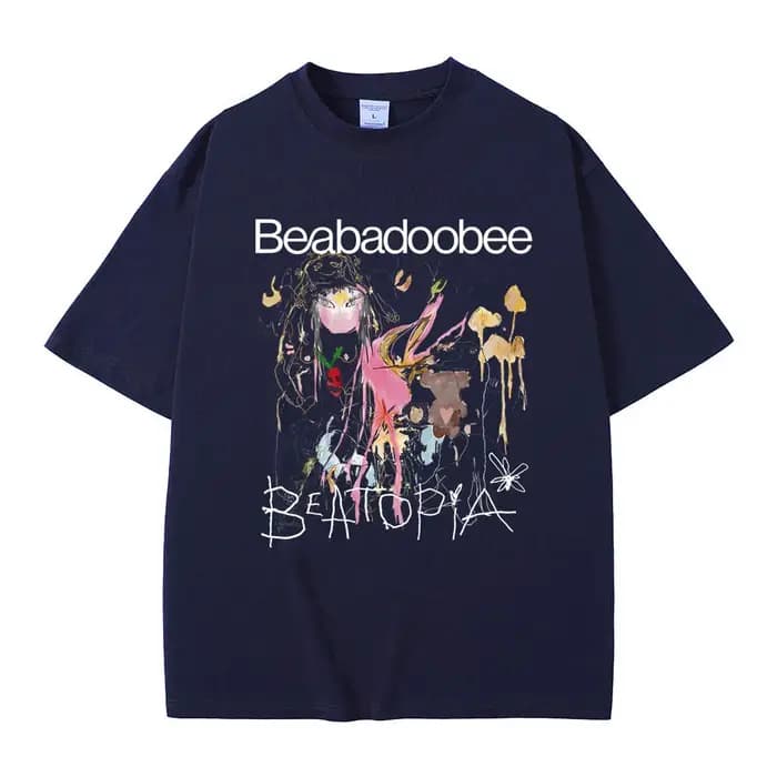 Beabadoobee-T-Shirt à Manches Courtes en Pur Coton pour Homme et Femme, Streetwear Décontracté à la Mode, Été