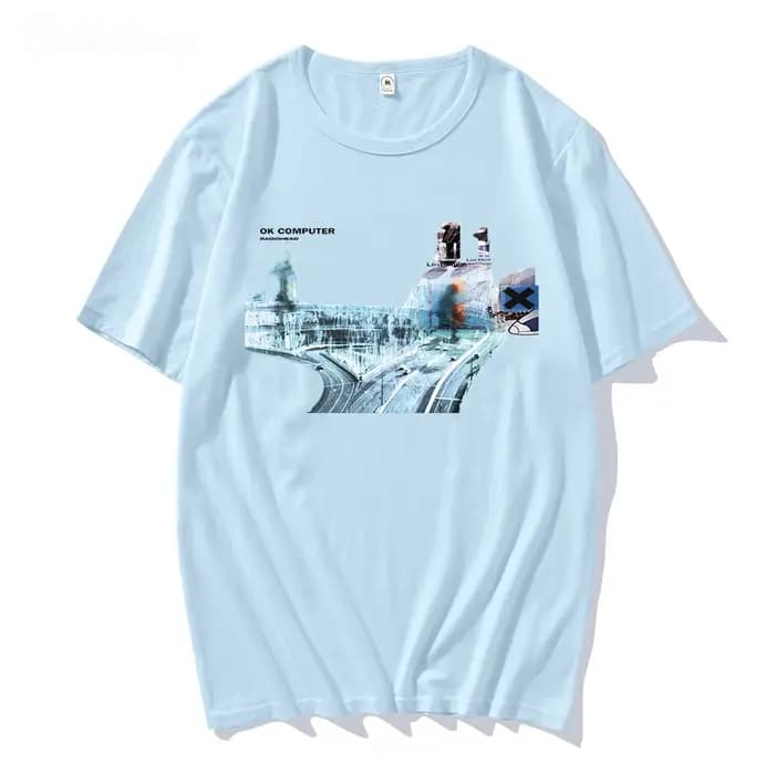 Radiohead-T-shirt Hip Hop pour hommes et femmes