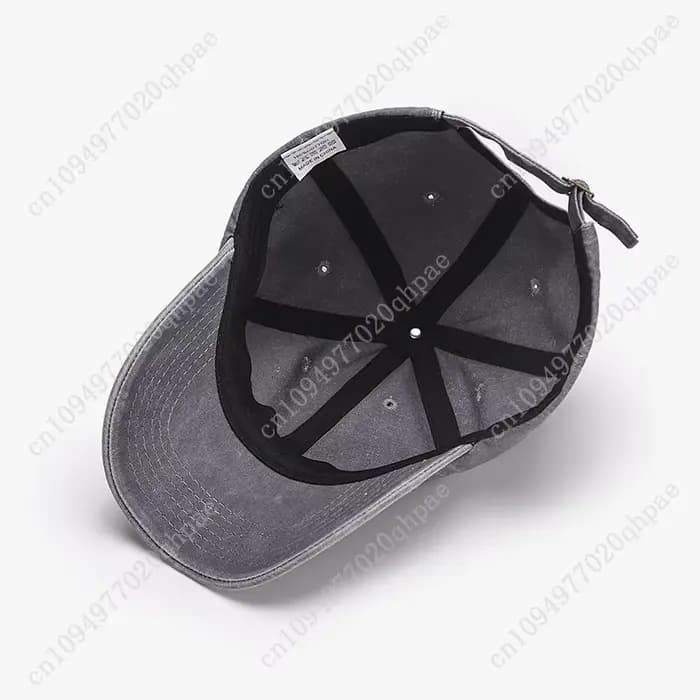 Conception de broderie Grim Reaper japon casquettes de Baseball hommes femmes coton doux lavé