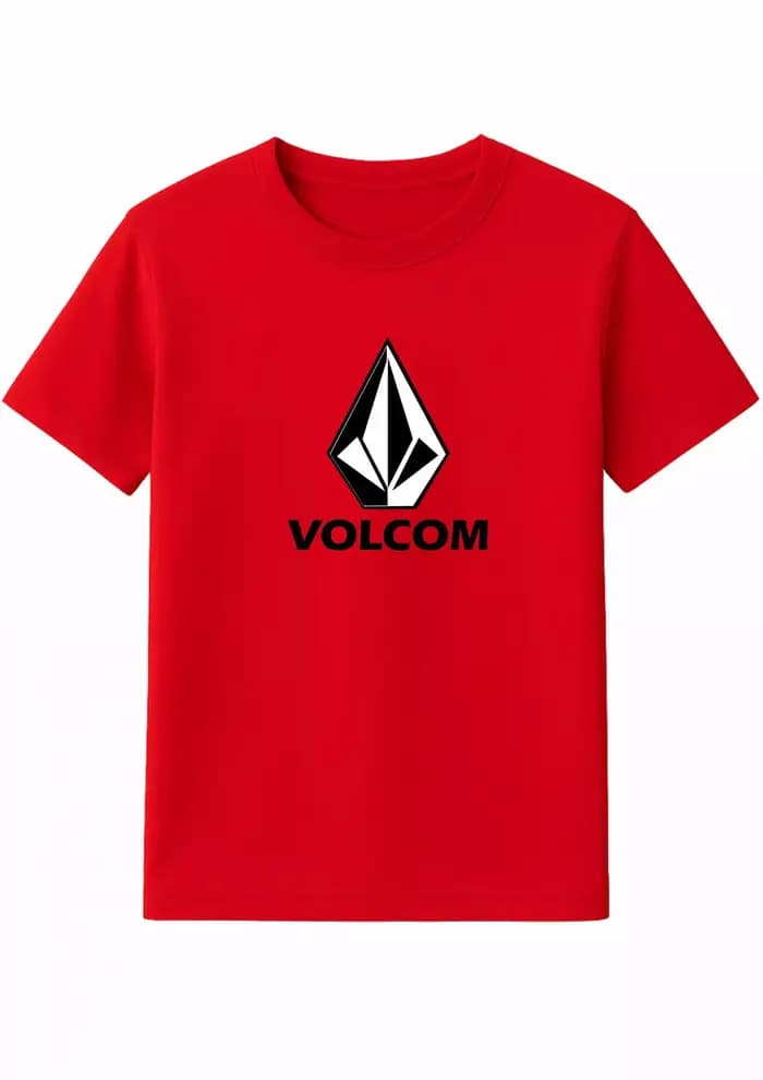 Volcom graphique coton T-shirt été à manches courtes unisexe