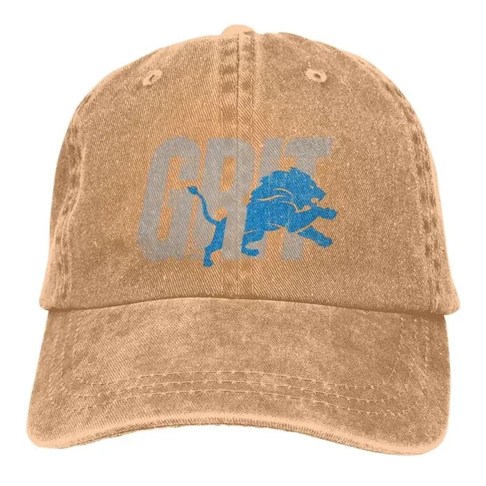 Detroit Grit-Casquette de Baseball Classique pour Homme et Femme