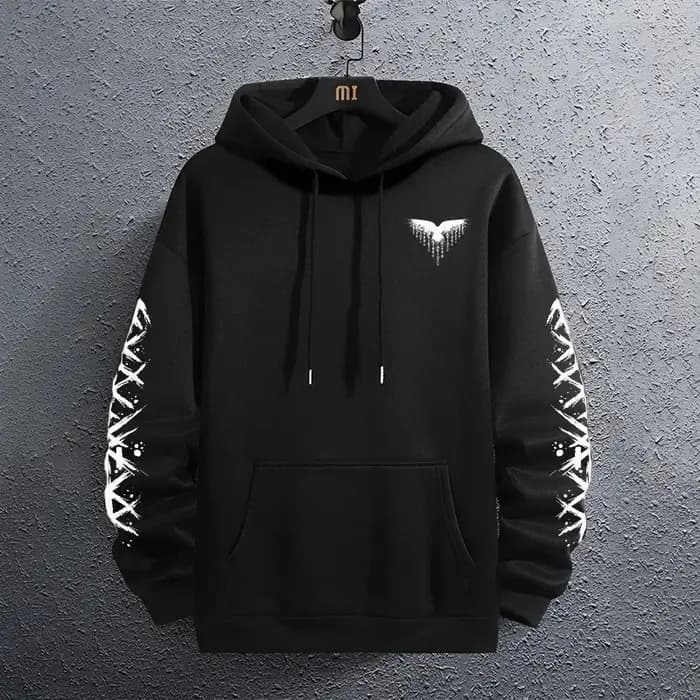 2025 flambant neuf noir sweats automne hiver mâle quotidien décontracté sportif Jogging à capuche hommes vêtements d'extérieur mode pull