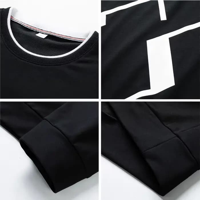 Sweat-shirt à manches longues pour homme