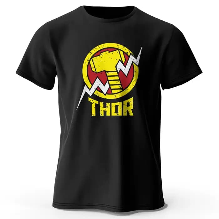 T-shirt imprimé The foreThor pour hommes et femmes